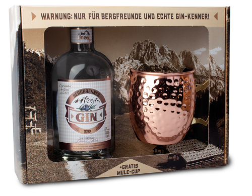 Bergbrenner Gin 43% Vol. Mule Box