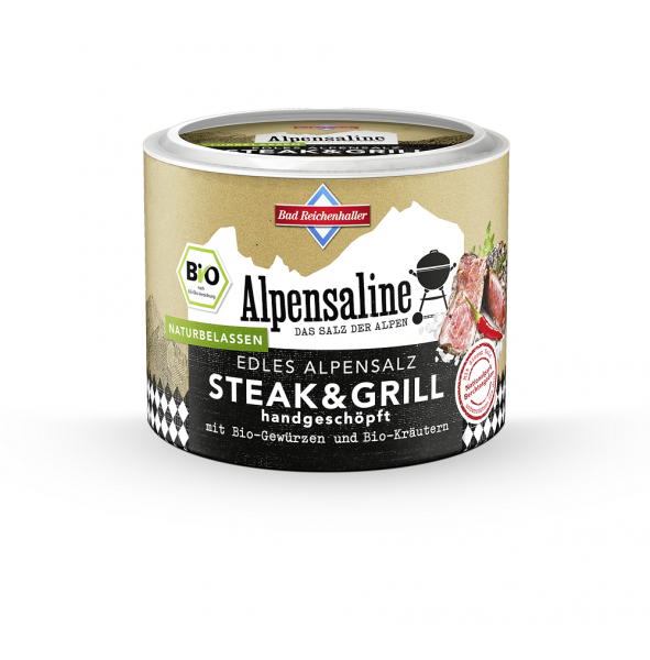 Edles Alpensalz Steak &amp; Grill